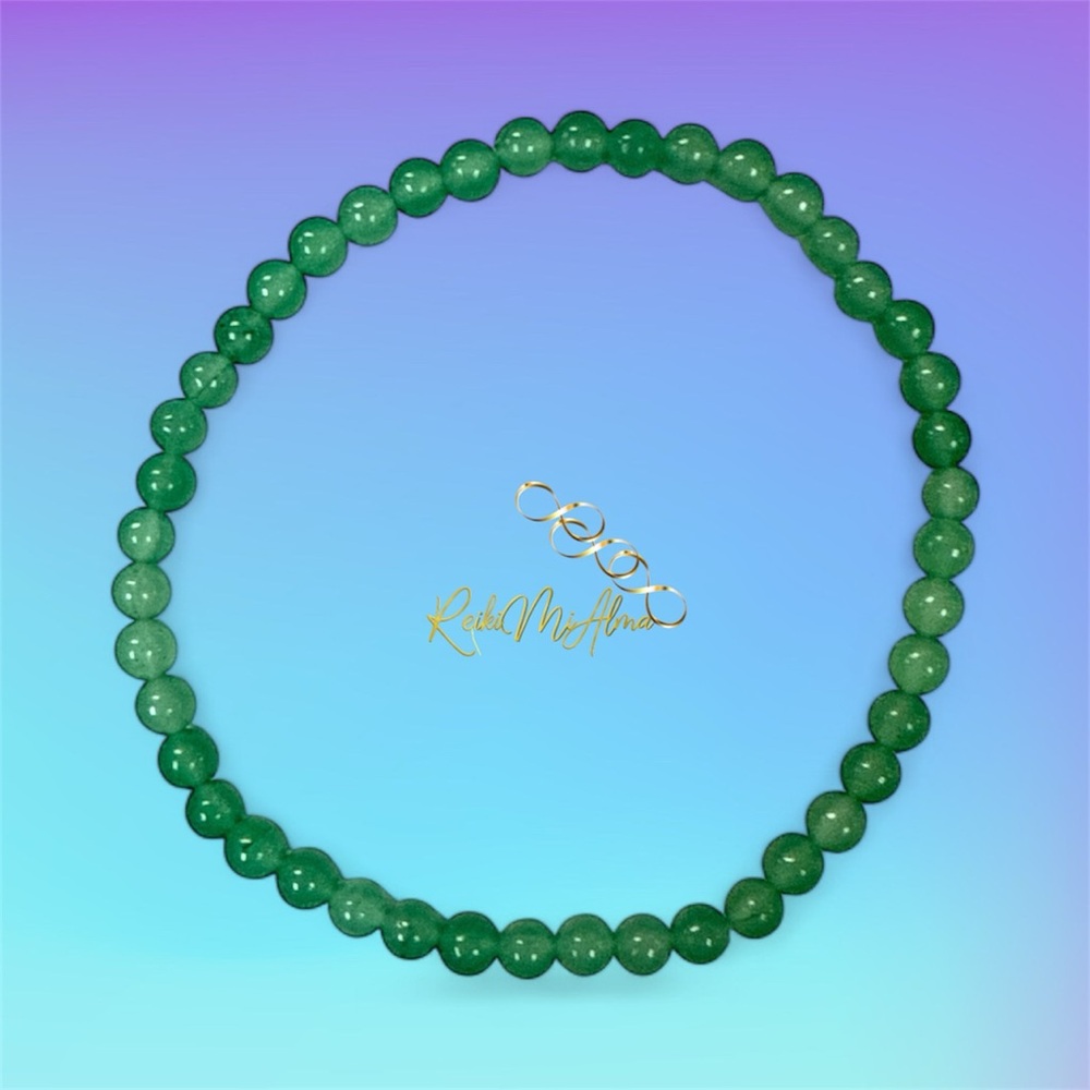 Green Aventurine 4 mm Bead Bracelet